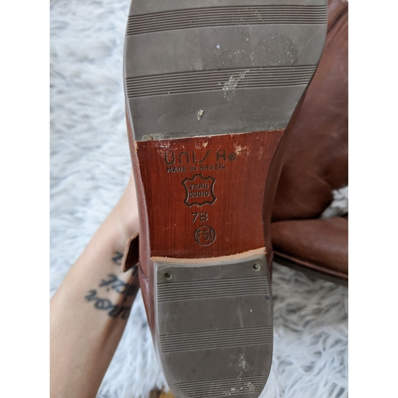 Unisa Vintage Leather Boots - Picture 6 of 6